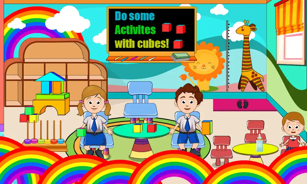 Play My Preschool in Home Town as an online game My Preschool in Home Town with UptoPlay
