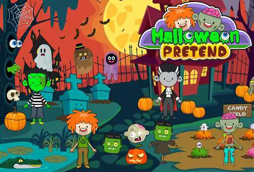 Play My Pretend Halloween - Trick or Treat Town Friends