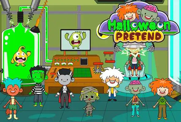 Play My Pretend Halloween - Trick or Treat Town Friends