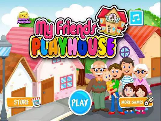 Play My Pretend House - Kids Family & Dollhouse Games