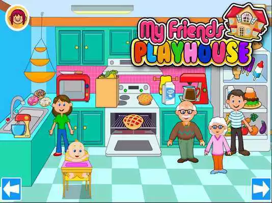 Play My Pretend House - Kids Family & Dollhouse Games