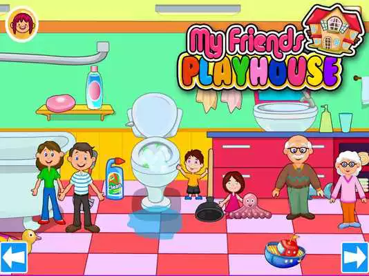 Play My Pretend House - Kids Family & Dollhouse Games