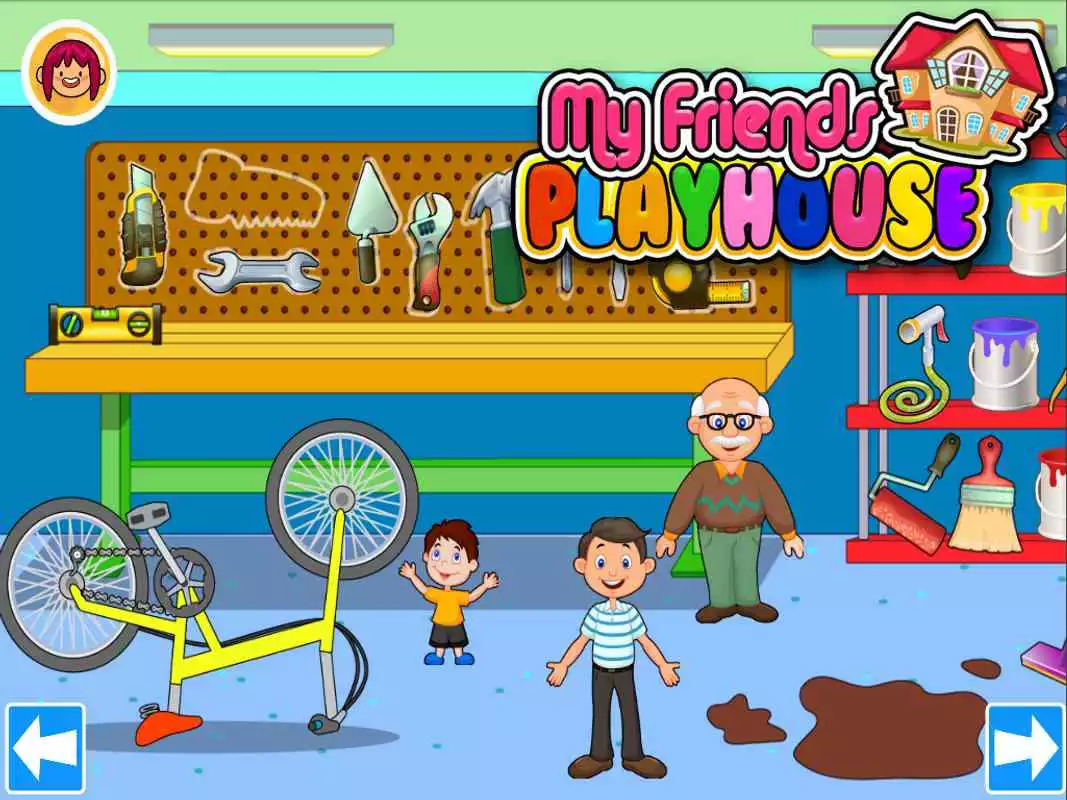 Play My Pretend House - Kids Family & Dollhouse Games