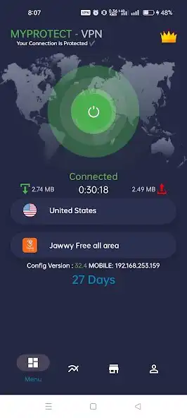 Play MyProtect Dark VPN as an online game MyProtect Dark VPN with UptoPlay