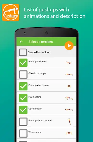 Play My Pushups workout  and enjoy My Pushups workout with UptoPlay