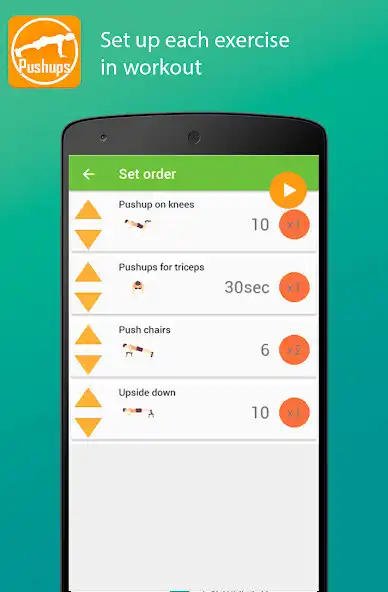 Play My Pushups workout as an online game My Pushups workout with UptoPlay