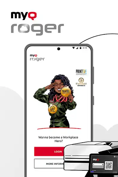 Play MyQ Roger – Cloud Print  Scan  and enjoy MyQ Roger – Cloud Print  Scan with UptoPlay