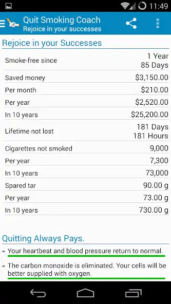 Play My Quit Smoking Coach as an online game My Quit Smoking Coach with UptoPlay