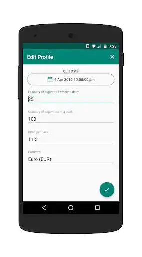 Play My Quit Time Tracker as an online game My Quit Time Tracker with UptoPlay