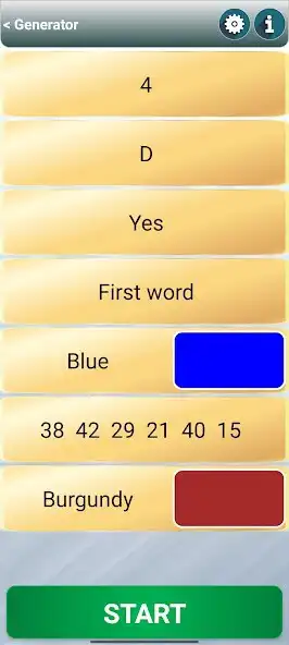Play My Random Generator as an online game My Random Generator with UptoPlay