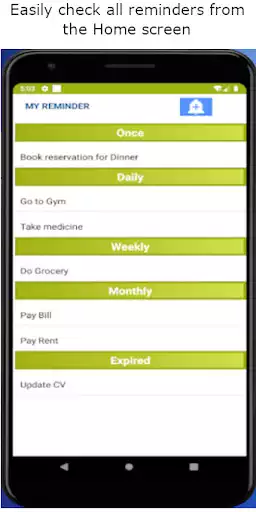 Play My Reminder as an online game My Reminder with UptoPlay