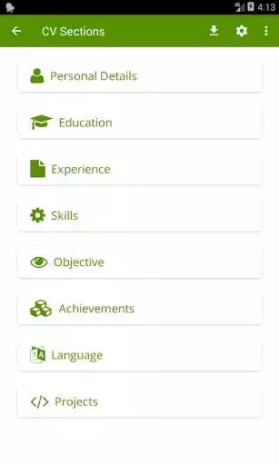 Play My Resume as an online game My Resume with UptoPlay