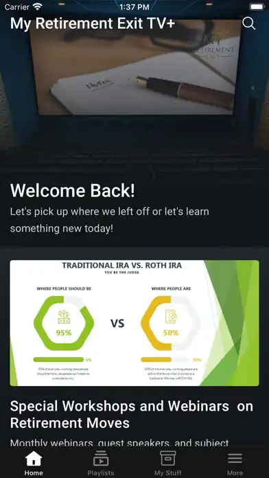 Play My Retirement Exit TV  and enjoy My Retirement Exit TV with UptoPlay