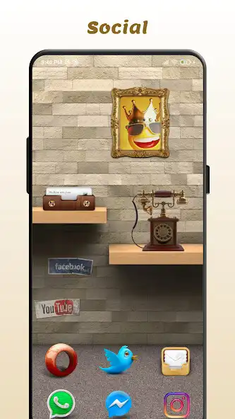 Play MyRoom - Realistic Launcher as an online game MyRoom - Realistic Launcher with UptoPlay