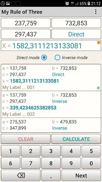 Play My Rule of Three - Calculator as an online game My Rule of Three - Calculator with UptoPlay