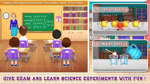 Play My School Teacher Classroom Fun  and enjoy My School Teacher Classroom Fun with UptoPlay