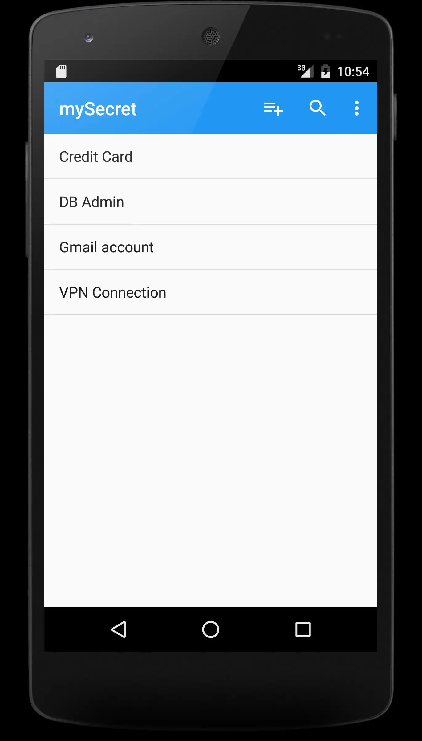 Play mySecret* - Password Manager