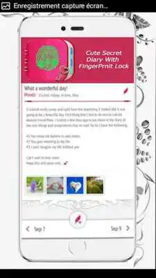 Play My Secret Diary With Fingerprint Password