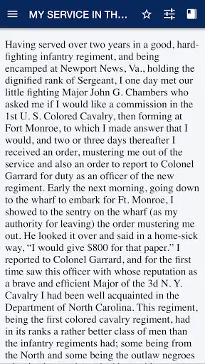 Play My Service in the U.S. Colored Cavalry as an online game My Service in the U.S. Colored Cavalry with UptoPlay