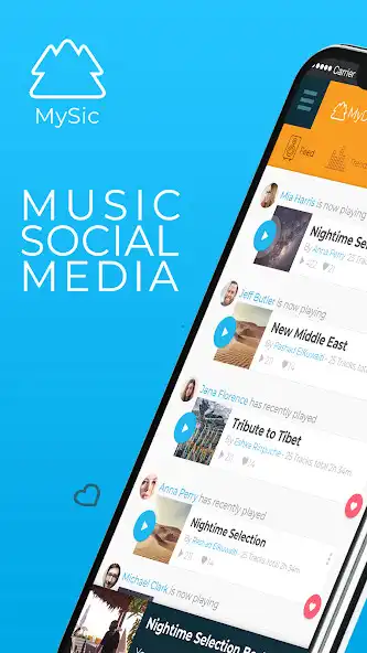 Play MySic.io - Music Sharing  and enjoy MySic.io - Music Sharing with UptoPlay