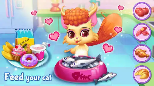 Play My Smart Pet: Cute Virtual Cat as an online game My Smart Pet: Cute Virtual Cat with UptoPlay