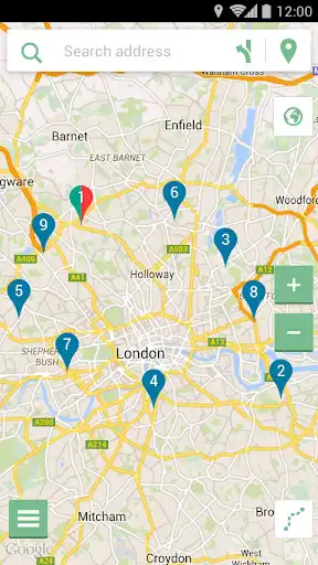 Play MySmartRoute Route Planner  and enjoy MySmartRoute Route Planner with UptoPlay