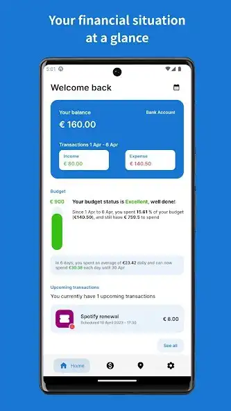 Play MySpent: Money tracker as an online game MySpent: Money tracker with UptoPlay
