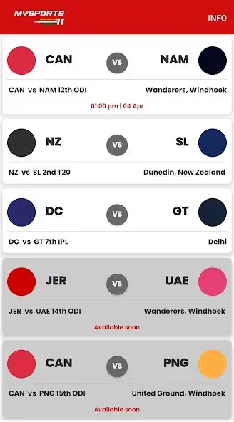 Play MySports11: Fantasy Prediction  and enjoy MySports11: Fantasy Prediction with UptoPlay