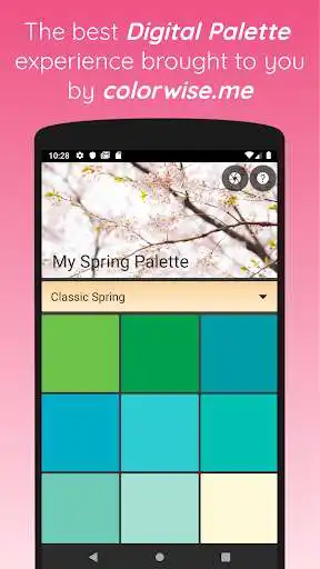 Play APK My Spring Palette and enjoy My Spring Palette with UptoPlay com.colorwise.me.allseasons<br>==================================<br><br>Have you been professionally analyzed, or have you analyzed yourself as a Spring on https://colorwise.me?<br><br>If so, you need this app! It helps determine which colors are right for you. Its smart and accurate and besides, it Play APK My Spring Palette and enjoy My Spring Palette with UptoPlay com.colorwise.me.allseasons<br>==================================<br><br>Have you been professionally analyzed, or have you analyzed yourself as a Spring on https://colorwise.me?<br><br>If so, you need this app! It helps determine which colors are right for you. Its smart and accurate and besides, it