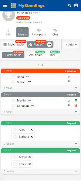 Play MyStandings as an online game online MyStandings with UptoPlay Play MyStandings as an online game MyStandings with UptoPlay