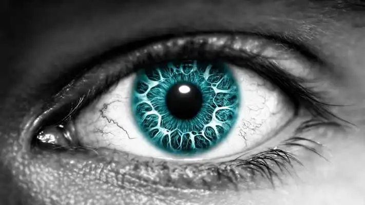 Play Mysteries painting. Eye. HDLWP Play Mysteries painting. Eye. HDLWP