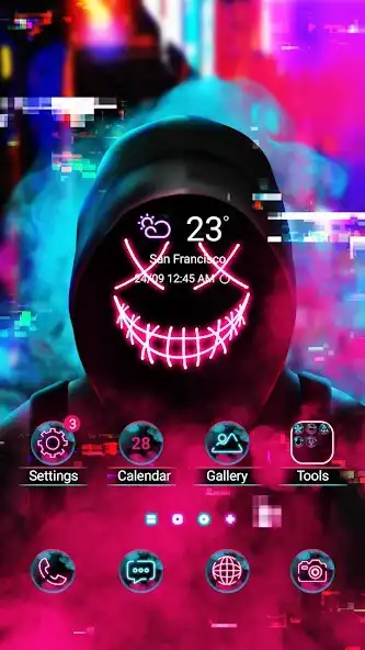Play Mysterious Hoody - Wallpaper as an online game Mysterious Hoody - Wallpaper with UptoPlay