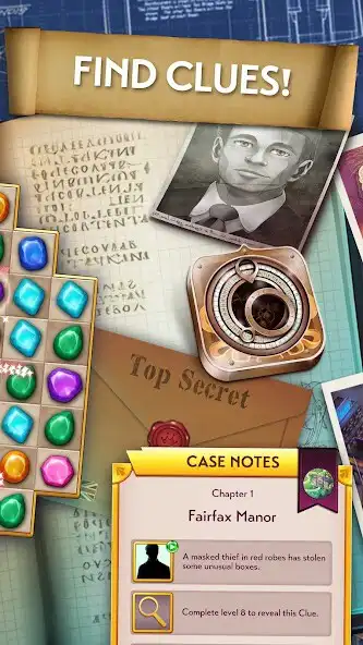 Play Mystery Match - Puzzle Match 3 as an online game Mystery Match - Puzzle Match 3 with UptoPlay