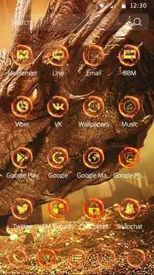 Play Mystery Western Dragon Monster Theme Red Fire