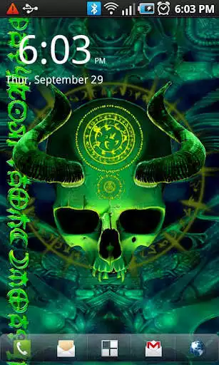 Play Mystical Skull Free Wallpaper  and enjoy Mystical Skull Free Wallpaper with UptoPlay