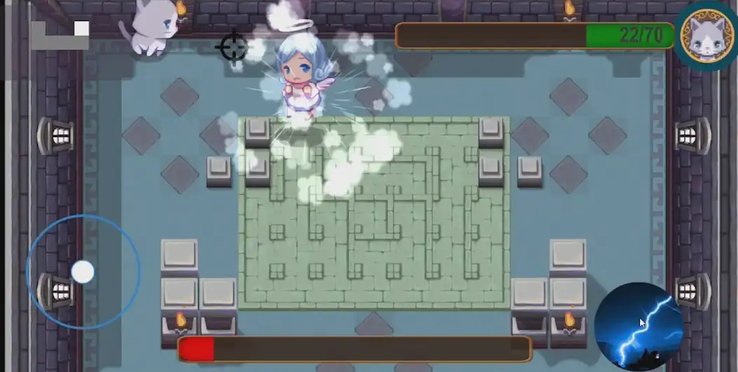 Play Mystic Cats: fantasy, action as an online game Mystic Cats: fantasy, action with UptoPlay