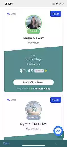 Play Mystic Chat Live as an online game Mystic Chat Live with UptoPlay