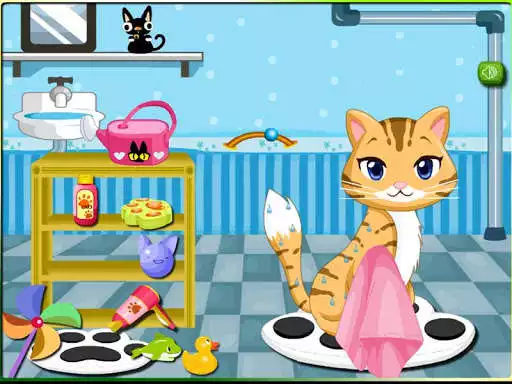 Play My Super Cute Cat as an online game My Super Cute Cat with UptoPlay