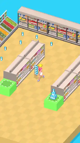 Play My Supermarket 3D as an online game My Supermarket 3D with UptoPlay