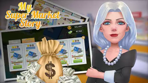 Play My Supermarket Story : Store tycoon Simulation
