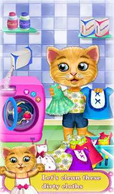 Play My Sweet Baby Kitty Care