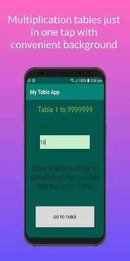 Play My Table App as an online game My Table App with UptoPlay