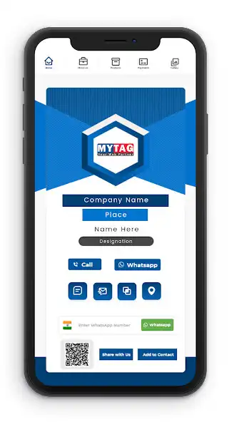 Play MyTag Digital Visiting Card  and enjoy MyTag Digital Visiting Card with UptoPlay