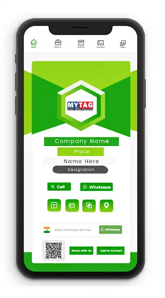 Play MyTag Digital Visiting Card as an online game MyTag Digital Visiting Card with UptoPlay