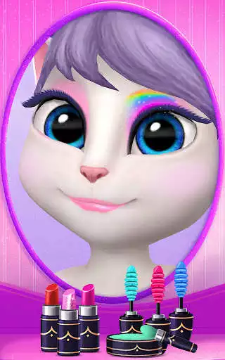 Play My Talking Angela as an online game My Talking Angela with UptoPlay