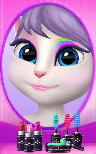 Speel My Talking Angela als een online game My Talking Angela met UptoPlay