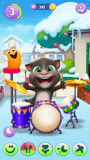 Play My Talking Tom 2  and enjoy My Talking Tom 2 with UptoPlay