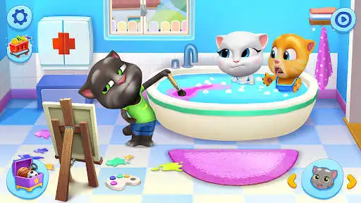 Jogue My Talking Tom Friends e divirta-se com My Talking Tom Friends com UptoPlay