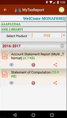 Play MyTaxReport Play MyTaxReport
