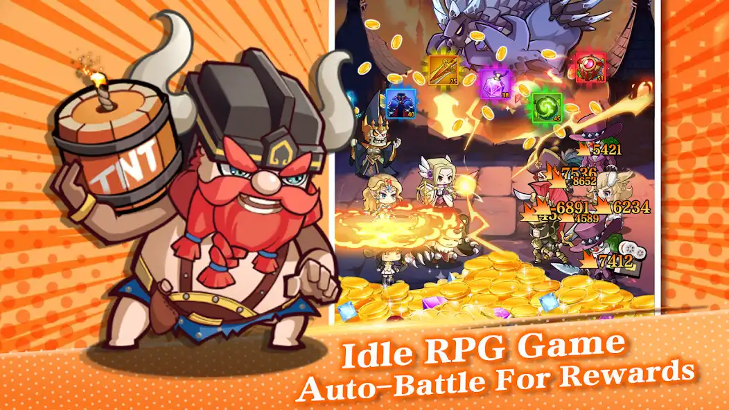 Play Mythic Summon: Idle RPG as an online game Mythic Summon: Idle RPG with UptoPlay